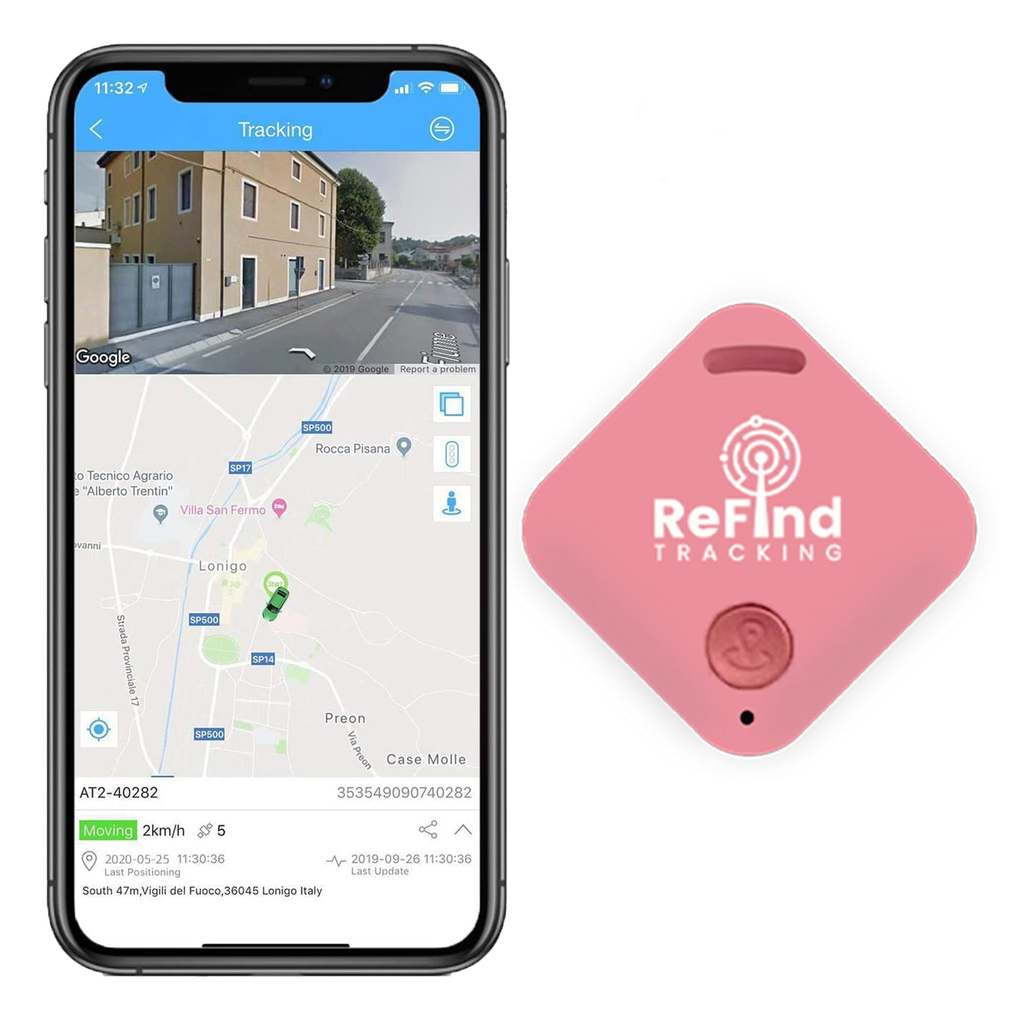 Best Tracking Devices | Pink R4 Smart Tracker | ReFind

