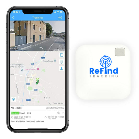 Tracker Device For Car | White R1 Smart Tracker | ReFind

