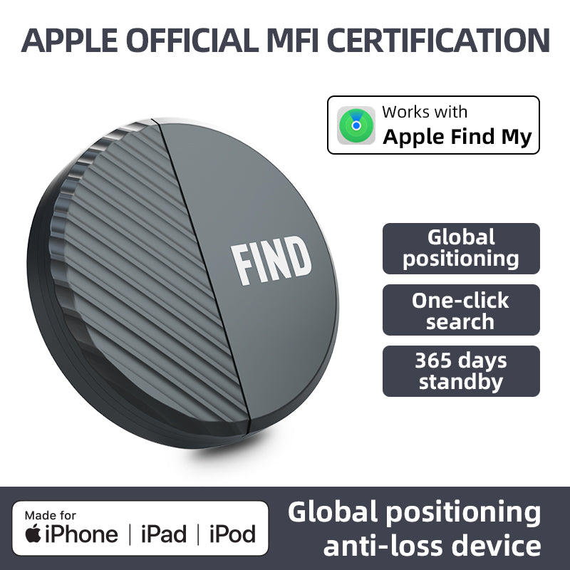 Personal GPS tracker with Apple Find My Network support