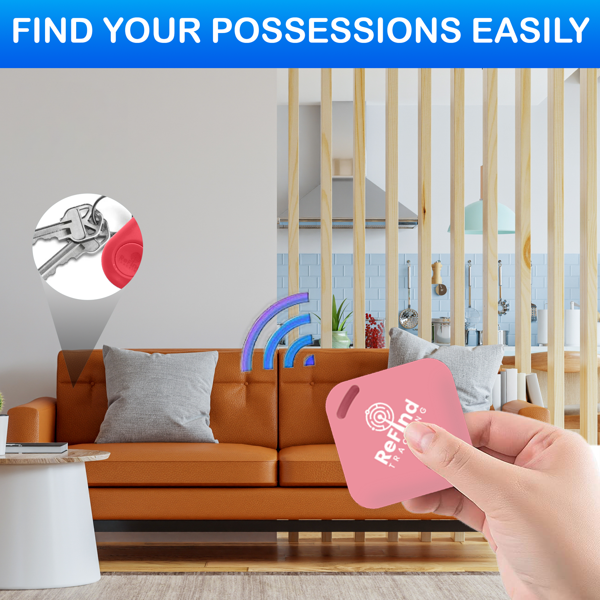 Best Tracking Devices | Pink R4 Smart Tracker | ReFind

