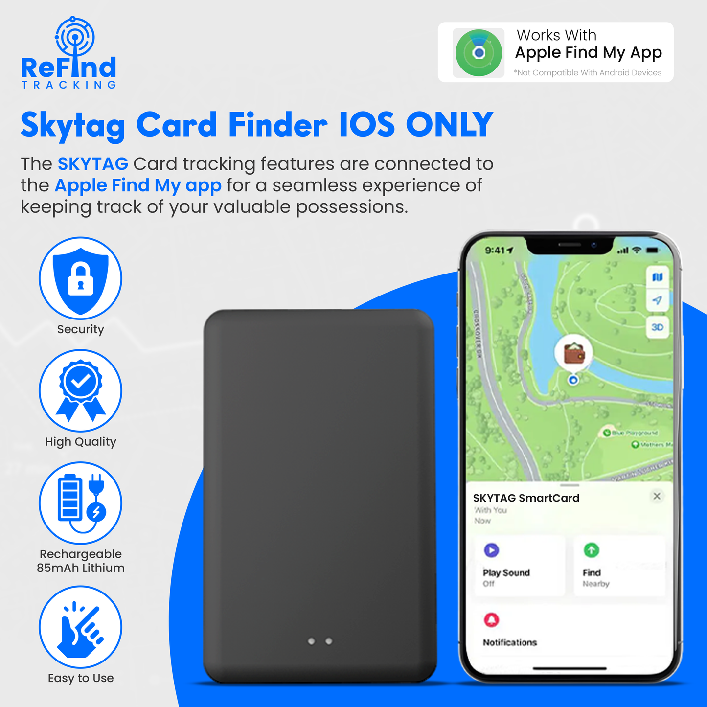 ReFind Skytag Card (IOS Only)