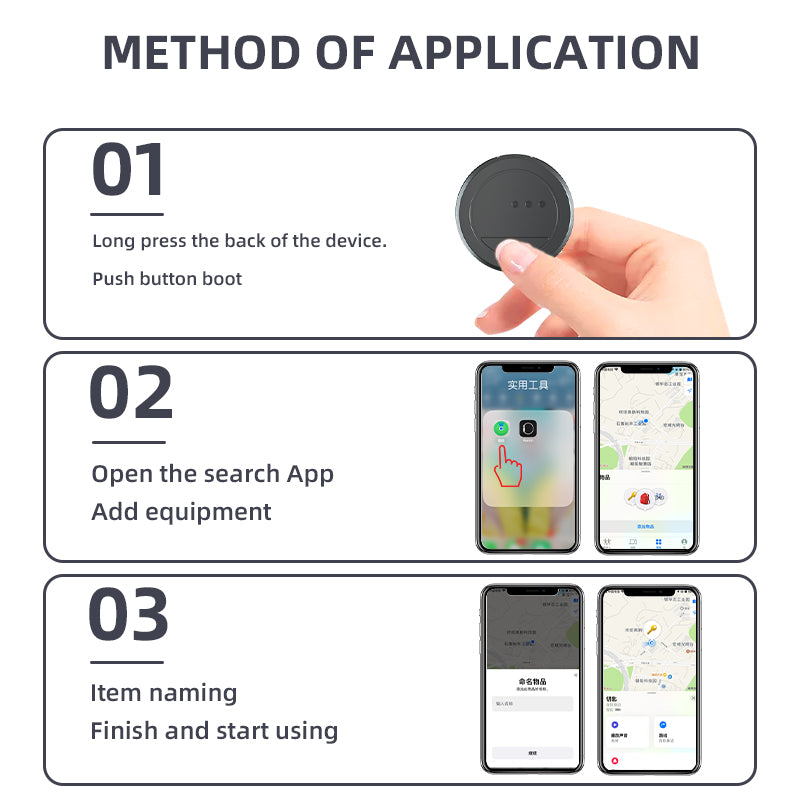 Key finder locator compatible with iPhone and Apple devices