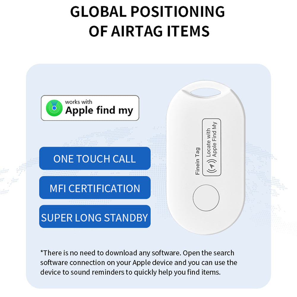 Suitcase tracker for travelers using Apple Find My Network