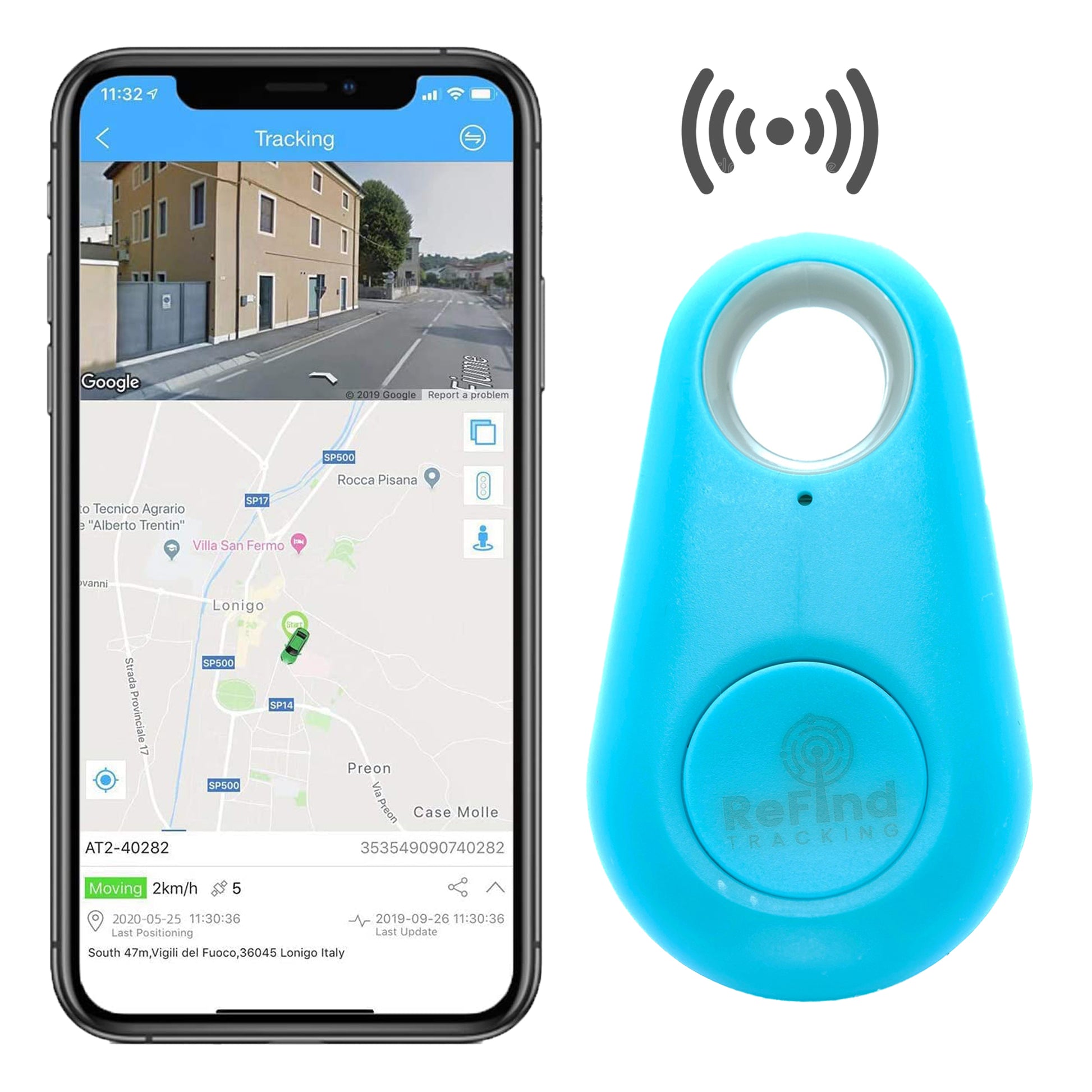 Galaxy Smart Tag | Blue smart tracker | ReFind

