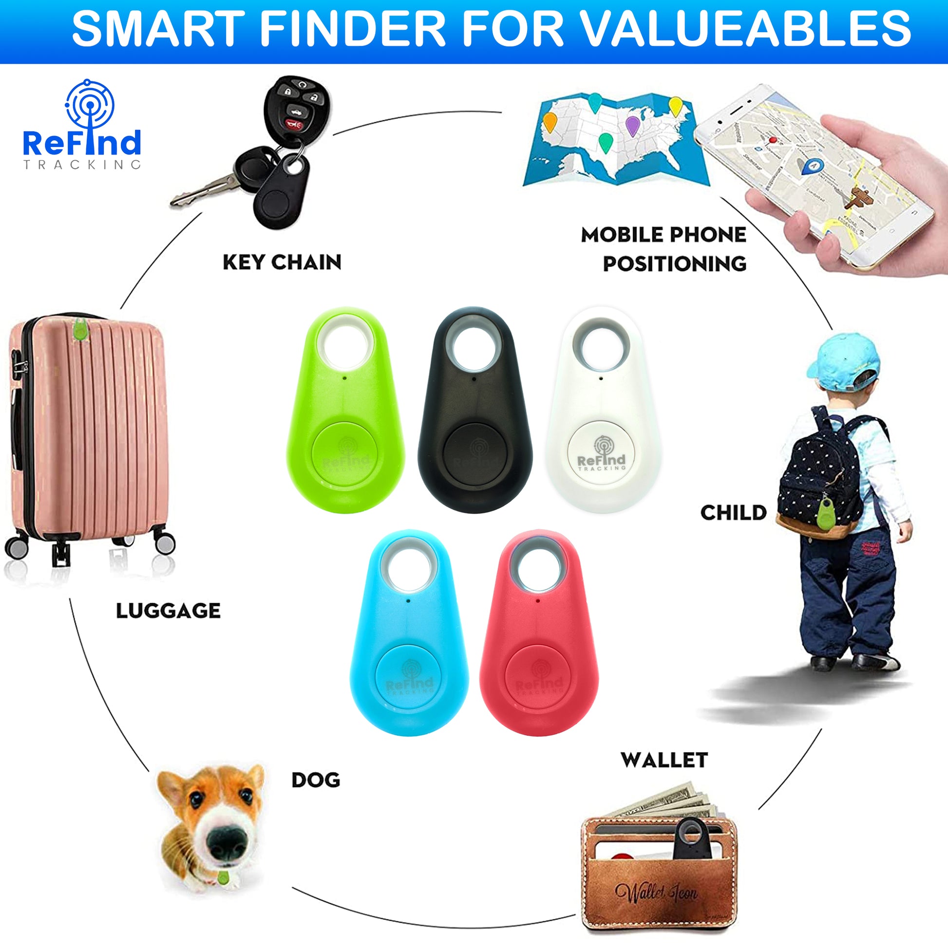 Galaxy Smart Tag | Blue smart tracker | ReFind

